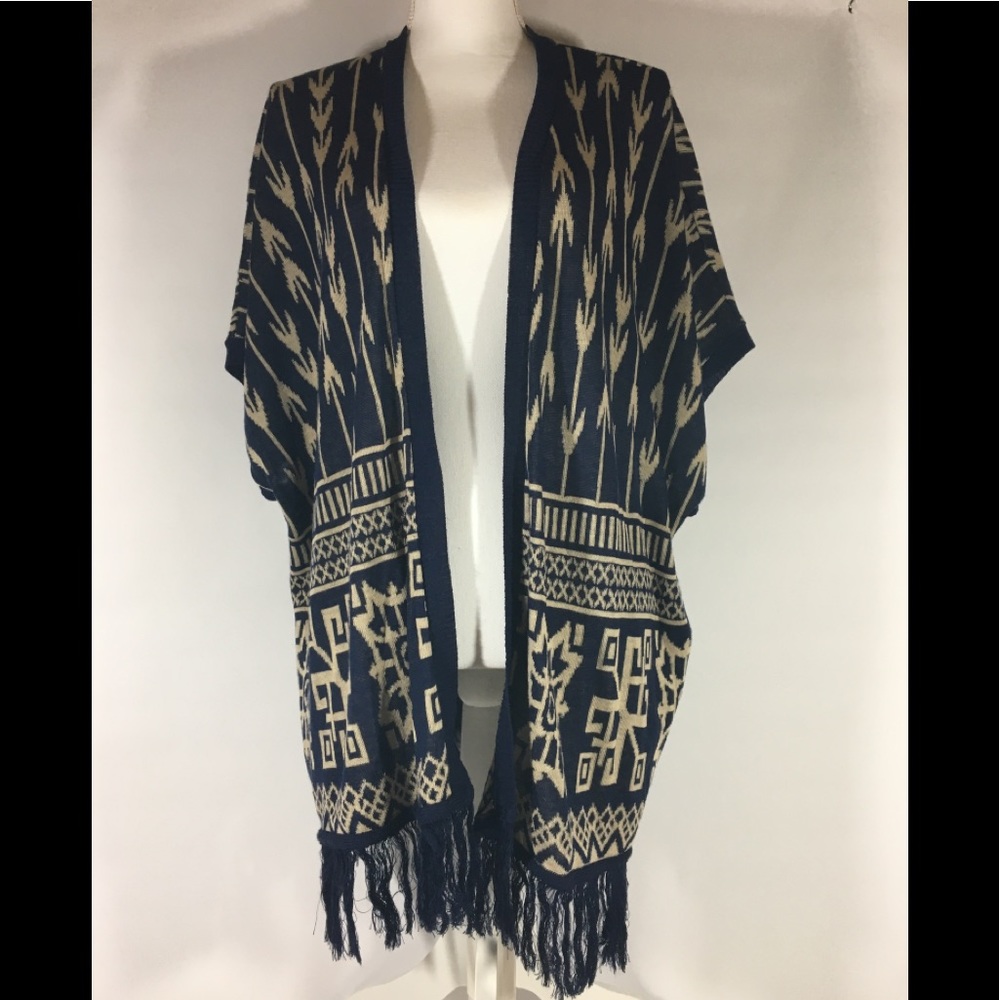 Boho Western Tribal Festival Style Kimono